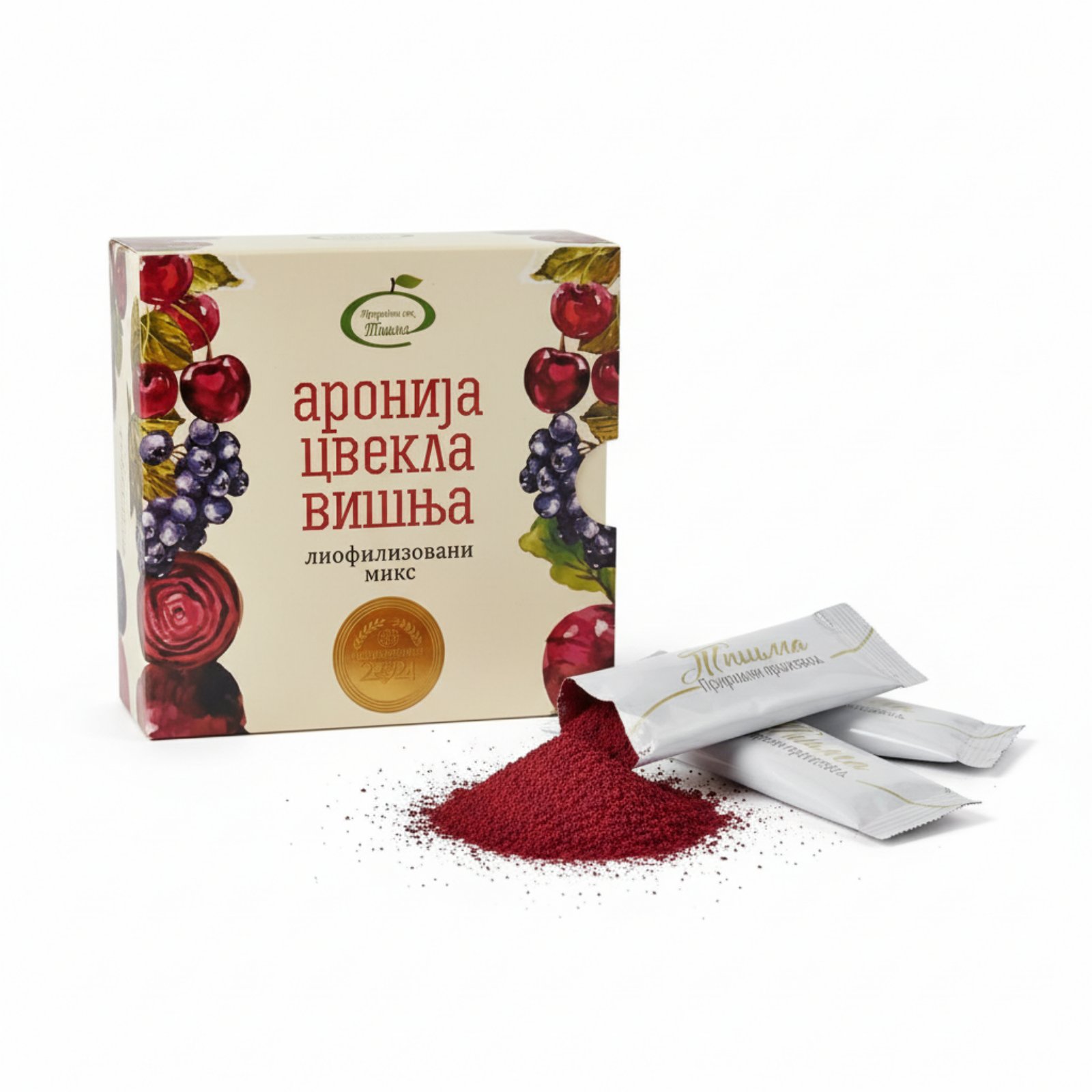 Лиофилизовани Микс - Ароније, цвекле и вишње - 15 комада